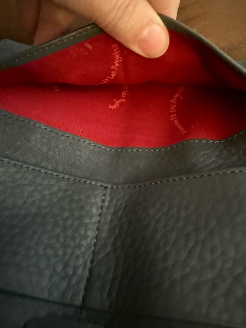 Hammitt 110 North Wallet – Dark Gray Leather | Very Good Condition - Picture 8 of 8